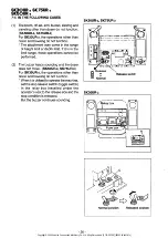 Предварительный просмотр 28 страницы Kobelco SK3OUR-2 Serviceman Handbook