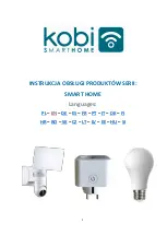 Preview for 1 page of kobi Smart Home Series Manual