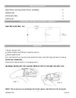 Предварительный просмотр 2 страницы Koblenz HV-12KB Manual Service Parts List