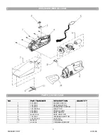 Preview for 3 page of Koblenz HV-12KB Manual Service Parts List