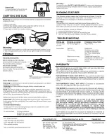 Preview for 2 page of Koblenz WD-402 KG4 US Owner'S Manual