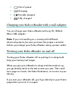 Preview for 8 page of Kobo GLO HD User Manual