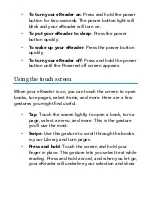 Preview for 9 page of Kobo GLO HD User Manual