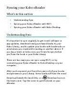 Preview for 16 page of Kobo GLO HD User Manual