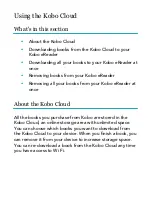 Preview for 23 page of Kobo GLO HD User Manual