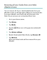 Preview for 27 page of Kobo GLO HD User Manual