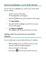 Preview for 34 page of Kobo GLO HD User Manual