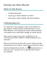 Preview for 18 page of Kobo Touch 2.0 User Manual