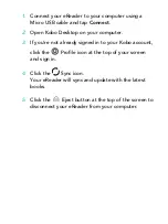 Preview for 20 page of Kobo Touch 2.0 User Manual