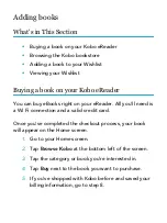 Preview for 21 page of Kobo Touch 2.0 User Manual