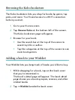 Preview for 23 page of Kobo Touch 2.0 User Manual