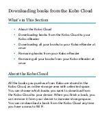 Preview for 27 page of Kobo Touch 2.0 User Manual