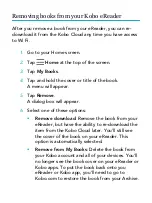 Preview for 30 page of Kobo Touch 2.0 User Manual