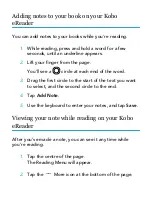 Preview for 39 page of Kobo Touch 2.0 User Manual