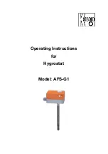 Kobold AFS-G1 Operating Instructions Manual предпросмотр