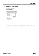 Предварительный просмотр 5 страницы Kobold DAG-A14 Operating Instructions Manual