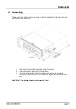 Предварительный просмотр 5 страницы Kobold DAG-A34 Operating Instructions Manual