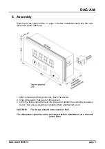 Предварительный просмотр 5 страницы Kobold DAG-A44 Series Operating Instructions Manual