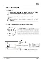 Предварительный просмотр 5 страницы Kobold DPL-1E Series Operating Instructions Manual