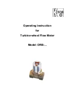 Kobold DRB Series Operating Instruction preview