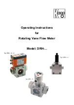 Kobold DRH C Series Operating Instructions Manual предпросмотр