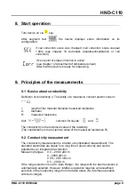 Предварительный просмотр 9 страницы Kobold HND-C110 Operating Instructions Manual