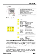 Предварительный просмотр 7 страницы Kobold HND-P215 Operating Instructions Manual