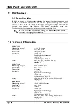 Предварительный просмотр 20 страницы Kobold HND-P231 Operating Instructions Manual