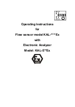 Kobold KAL-0312 EX Operating Instructions Manual preview