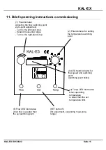 Предварительный просмотр 11 страницы Kobold KAL-0312 EX Operating Instructions Manual