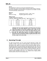 Предварительный просмотр 4 страницы Kobold KAL-K Operating Instruction