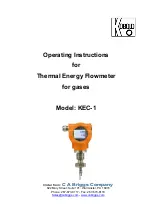 Kobold KEC-1 Operating Instructions Manual предпросмотр