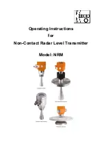 Kobold NRM Operating Manual preview