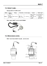 Предварительный просмотр 31 страницы Kobold NUS-7 Series Instruction Manual