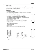 Предварительный просмотр 17 страницы Kobold OMH-15 Operating Instructions Manual