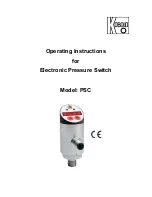 Kobold PSC series Operating Instructions Manual preview