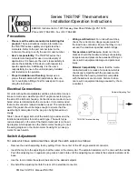 Kobold TNF-0D Operating Instructions Manual preview