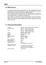 Предварительный просмотр 16 страницы Kobold VKG Operating Instructions Manual