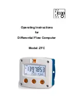 Preview for 1 page of Kobold ZFC Operating Instructions Manual