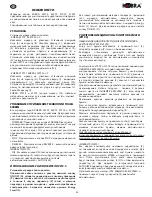 Предварительный просмотр 26 страницы Kobra 245TS Operating Instructions Manual