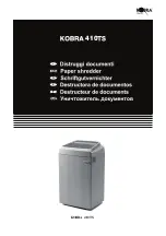 Kobra 410TS Manual preview