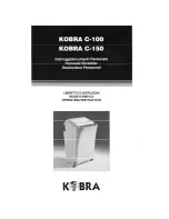 Kobra C-150 Operating Instructions Manual preview
