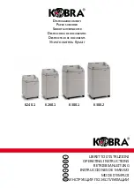 Kobra K240.1 Operating Instructions Manual preview