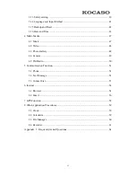 Preview for 2 page of KOCASO M776H User Manual