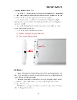 Preview for 3 page of KOCASO M776H User Manual