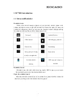 Preview for 5 page of KOCASO M776H User Manual