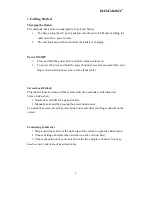 Preview for 3 page of KOCASO Transformer TX1160 User Manual