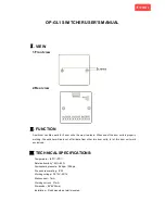 Preview for 6 page of Kocchi's KC-D6A3 User Manual