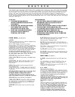 Предварительный просмотр 6 страницы Koch Guitar Electronics TWINTONE Mark III Operating Instructions Manual