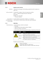 Предварительный просмотр 45 страницы Koch 2.0 Series Operating Manual